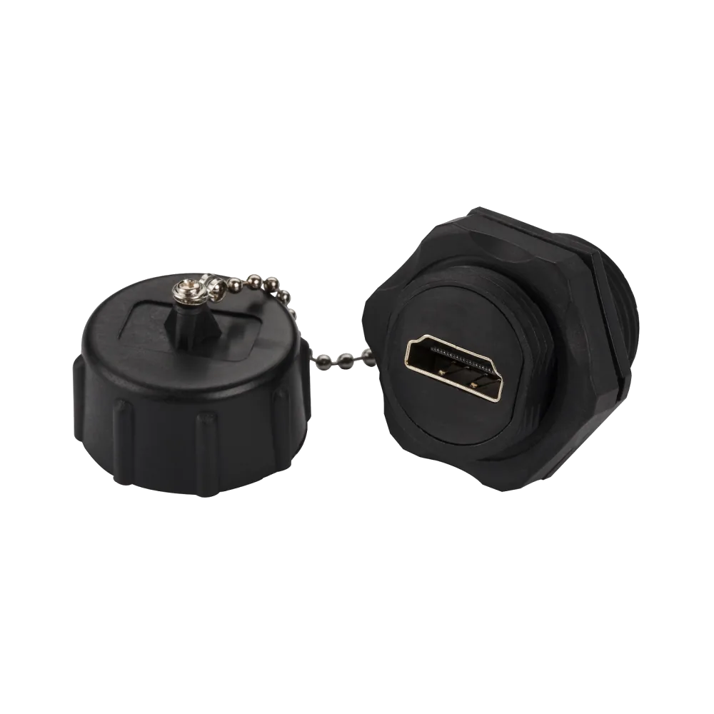 Индустриальный модуль LANMASTER соединительный, HDMI, IP68, с крышкой