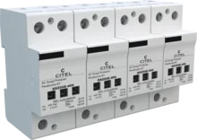 Устройство защиты от импульсных перенапряжений Citel DS254E-400/G (3865), высокоэнергетическое