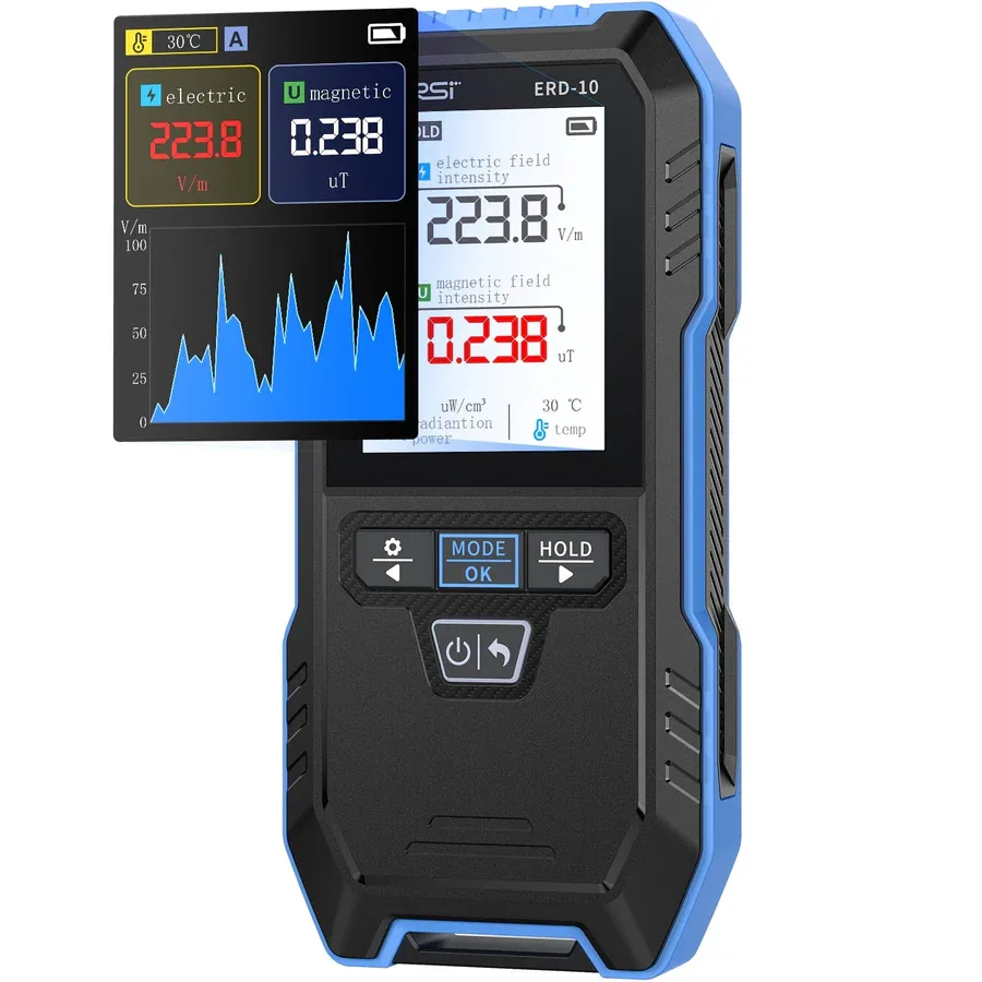 Детектор электромагнитного излучения FNIRSI® ERD-10 4-в-1