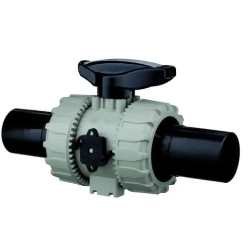 Кран FIP PP-H с втулками PE100 EPDM 110