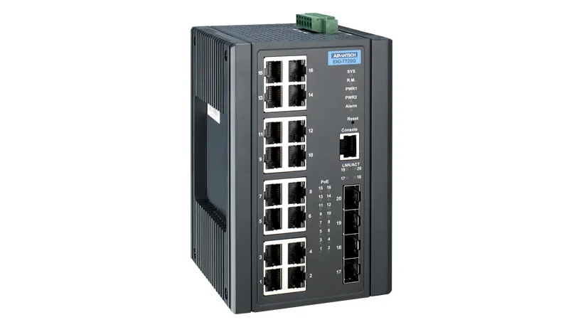 Управляемый коммутатор Advantech EKI-7720G-4FPI-AE