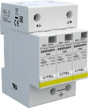Устройство защиты от импульсных перенапряжений Citel DS50VGPVS-1000 (480361)