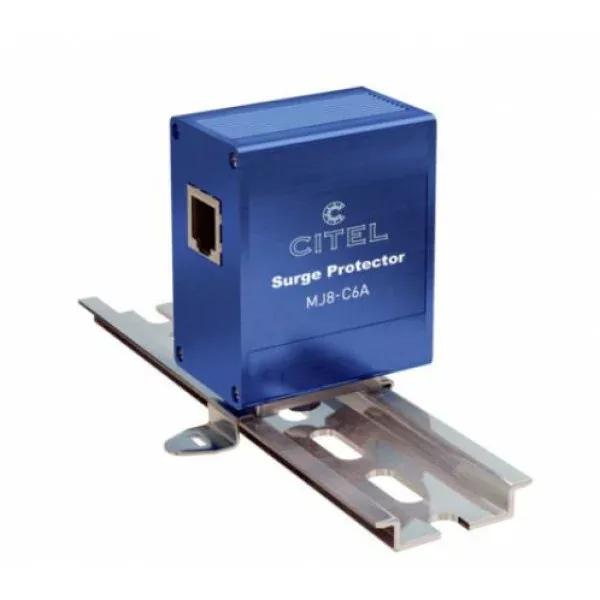 Устройство защиты от импульсных перенапряжений Citel MJ8-POE-C6A (581541) для сетей CAT6 с PoE