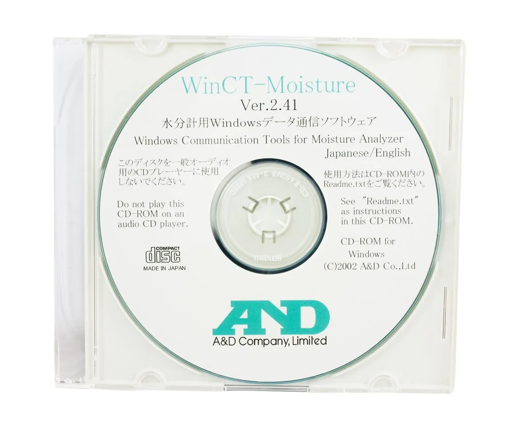 Программное обеспечение WinCT-Moisture A&D AX-MX-42