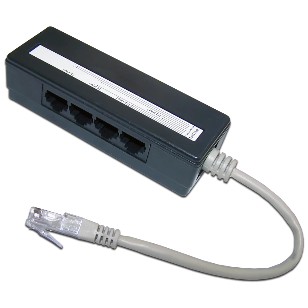 Сплиттер LANMASTER 1 на 4 RJ-45