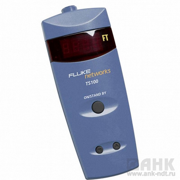 Fluke Networks 26500000, тестер неисправности кабеля TS100 с переходом с разъема BNC на зажим типа "крокодил"