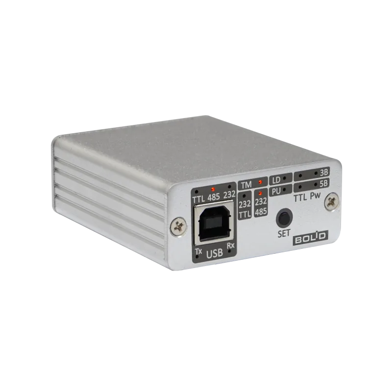 Универсальный преобразователь интерфейсов Болид USB-RS
