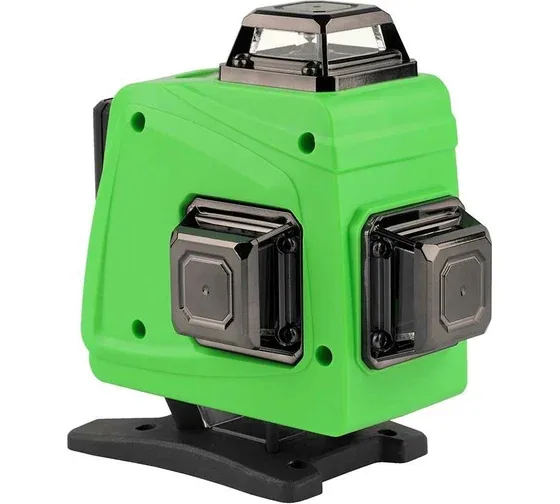 Лазерный уровень с зеленым лучом AMO LN 4D-360-5