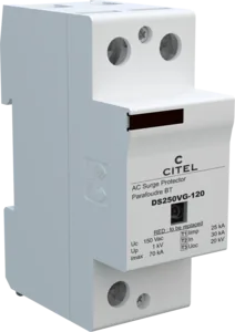 Устройство защиты от импульсных перенапряжений Citel DS250VG-120 (2787), высокоэнергетическое, тип 1+2+3