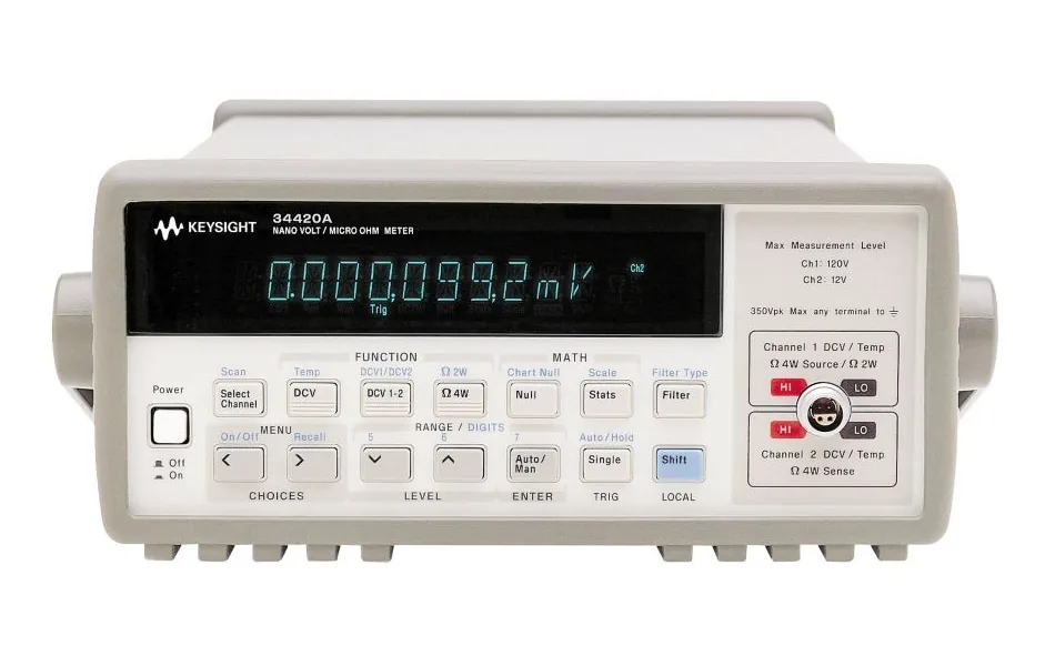 Вольтметр универсальный, нановольт-микроомметр Keysight 34420A