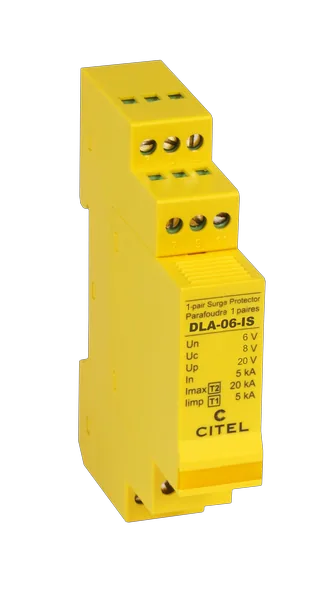 Устройство защиты от импульсных перенапряжений Citel DLA-06-IS (640151), 1 пара, сети RS422, RS485