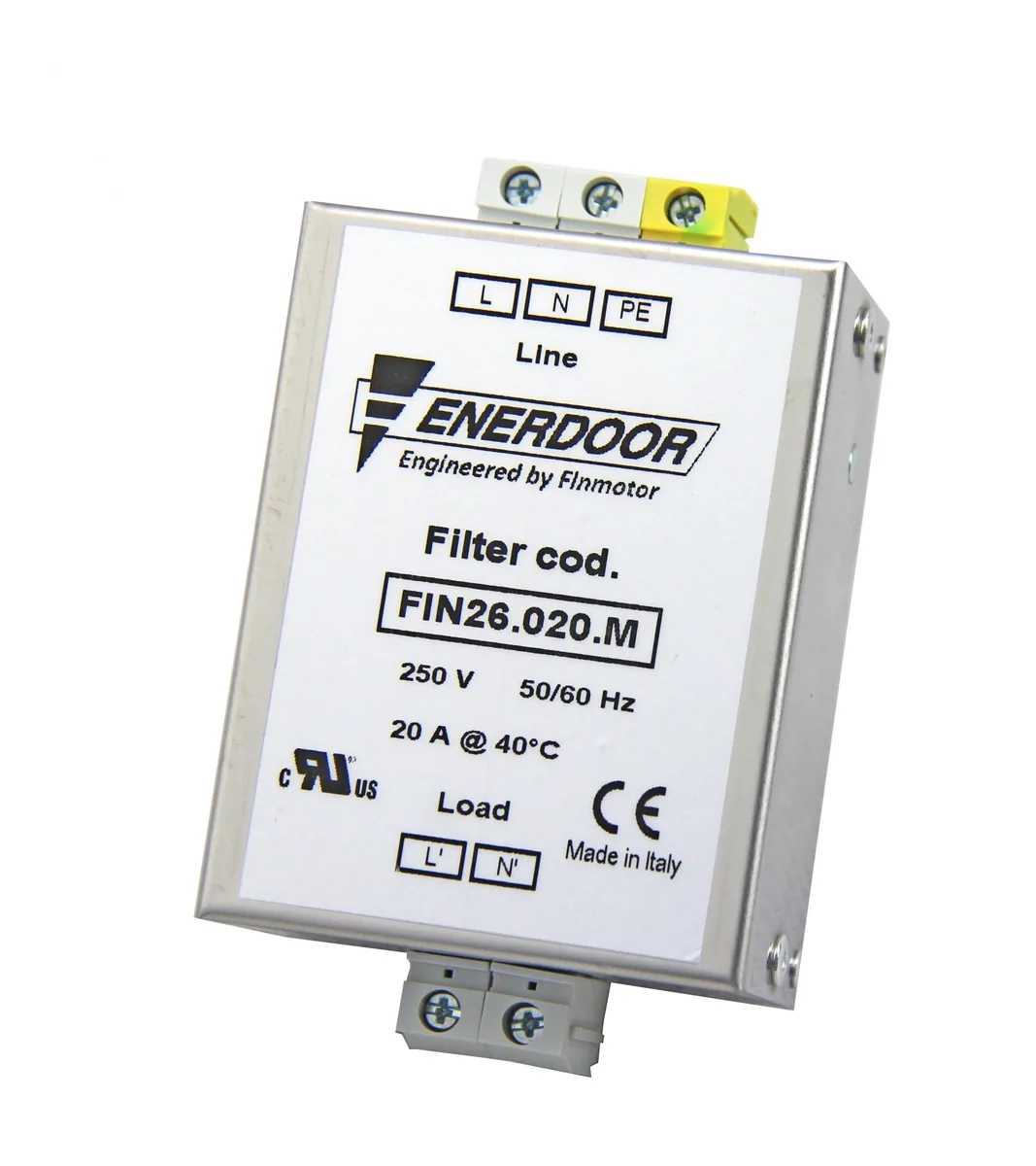 Однофазный фильтр ENERDOOR FIN26.(003 - 020).M